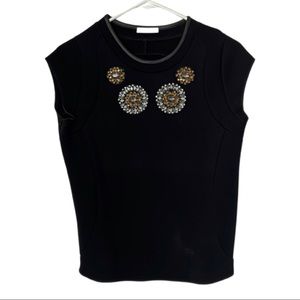 Zara Top with crystal